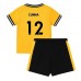 Maillot de foot Wolves Matheus Cunha #12 Domicile vêtements enfant 2023-24 Manches Courtes (+ pantalon court)